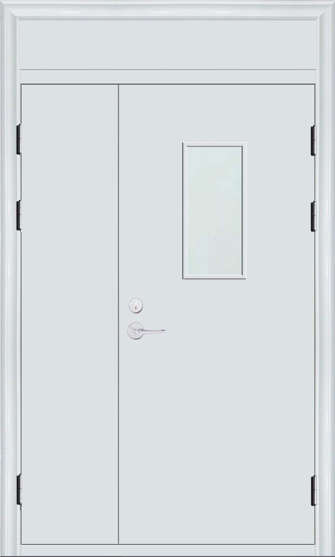 鋼質防火單開門